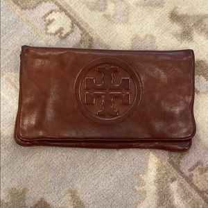 Tory Burch fold over clutch